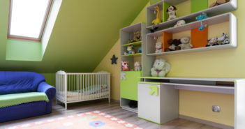 Kinderzimmer mit Dachschräge kreativ einrichten © fotolia.com - Photographee.eu